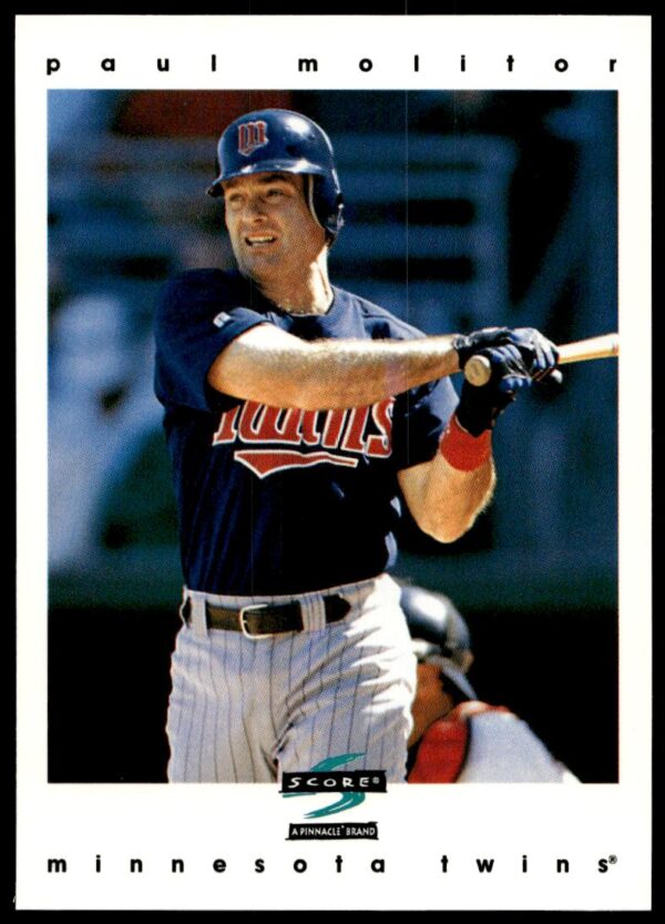 1997 Pinnacle Score Paul Molitor #243 (Front)