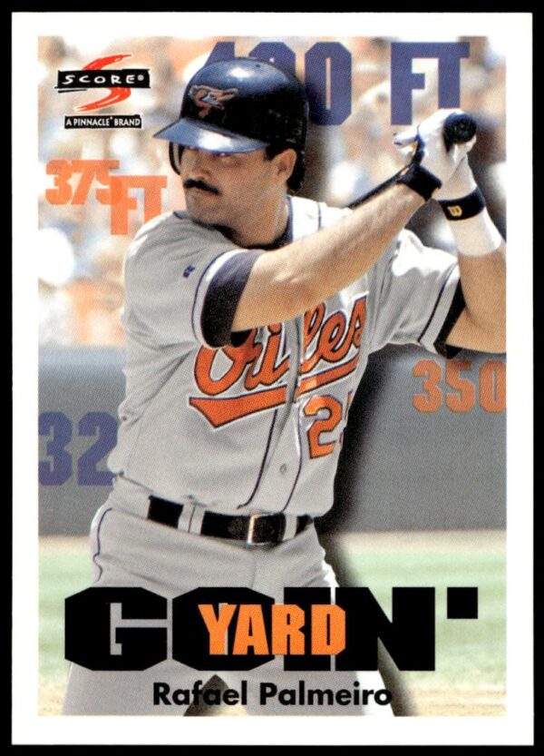 1997 Pinnacle Score Rafael Palmeiro #497 (Front)