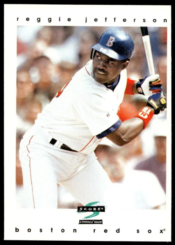 1997 Pinnacle Score Reggie Jefferson #4 (Front)