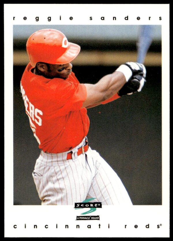 1997 Pinnacle Score Reggie Sanders #19 (Front)
