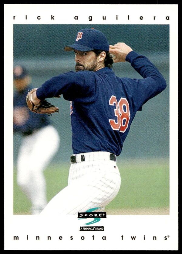 1997 Pinnacle Score Rick Aguilera #125 (Front)