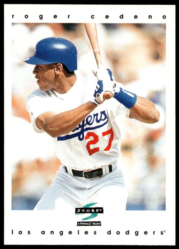 1997 Pinnacle Score Roger Cedeno #6 (Front)