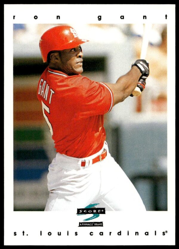 1997 Pinnacle Score Ron Gant #268 (Front)