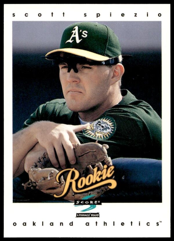 1997 Pinnacle Score Scott Spiezio #485 (Front)