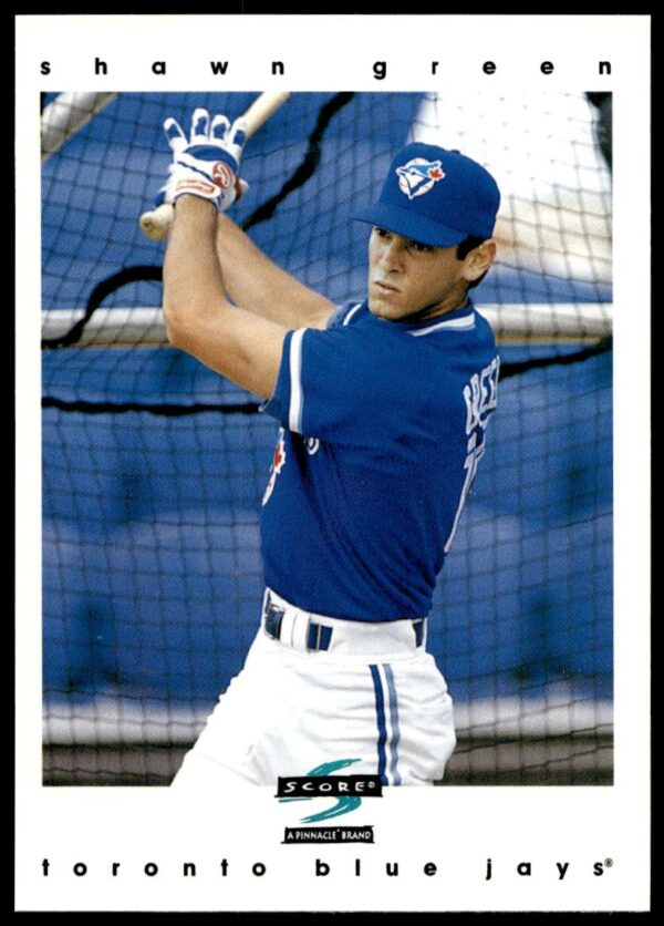 1997 Pinnacle Score Shawn Green #281 (Front)