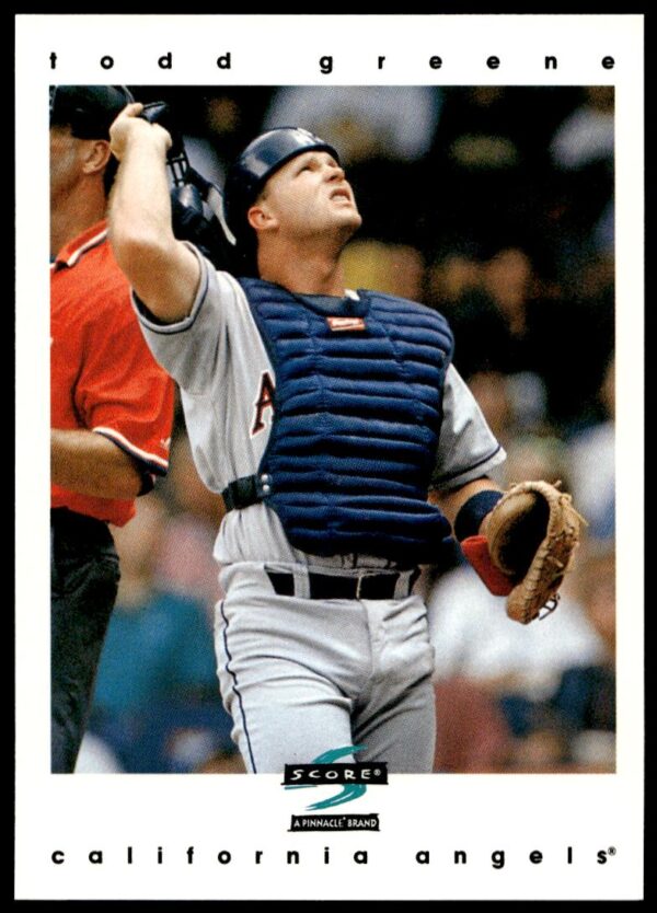 1997 Pinnacle Score Todd Greene #277 (Front)