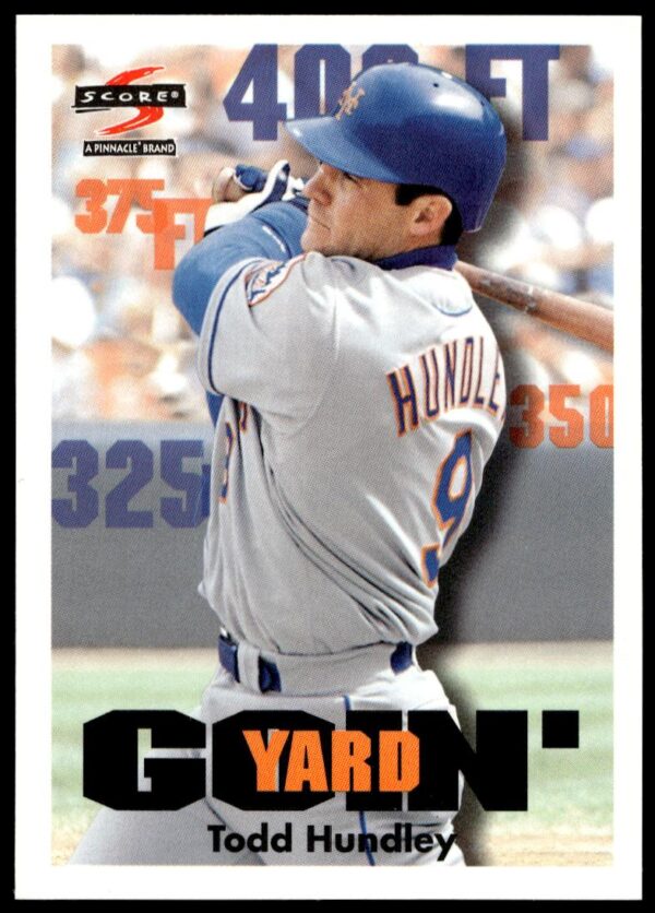 1997 Pinnacle Score Todd Hundley #HR493 (Front)