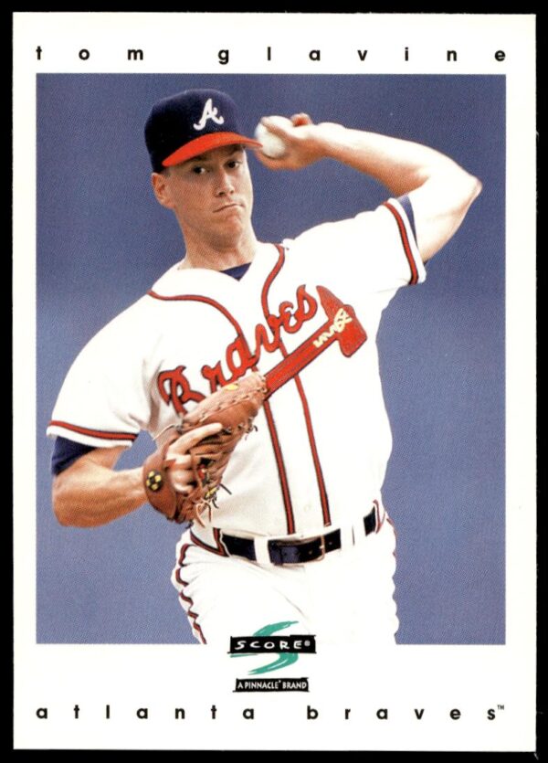 1997 Pinnacle Score Tom Glavine #4 (Front)