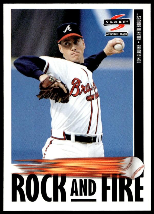 1997 Pinnacle Score Tom Glavine #528 (Front)