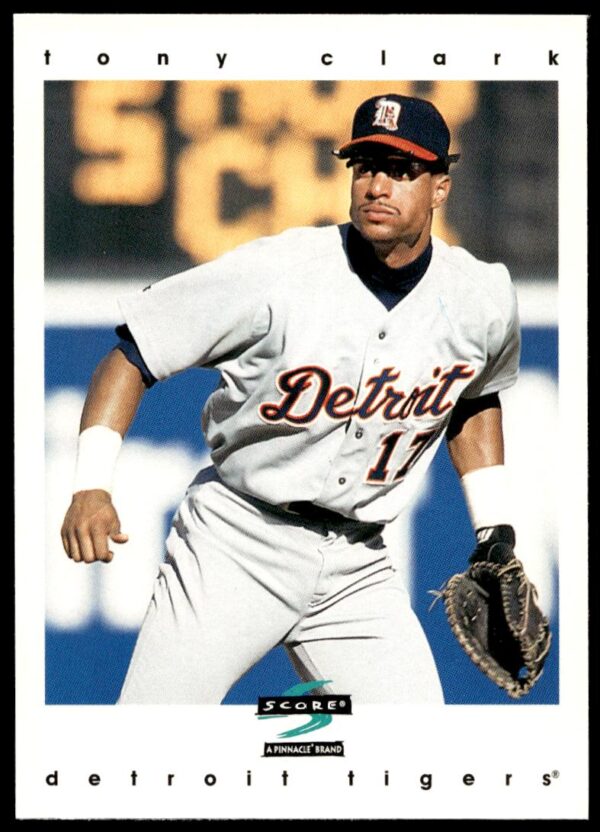 1997 Pinnacle Score Tony Clark #142 (Front)