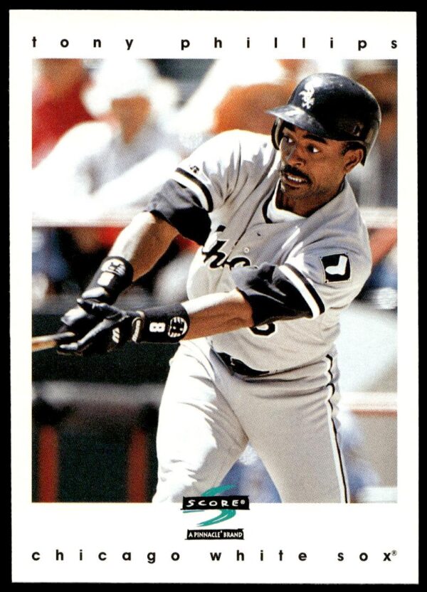 1997 Pinnacle Score Tony Phillips #214 (Front)