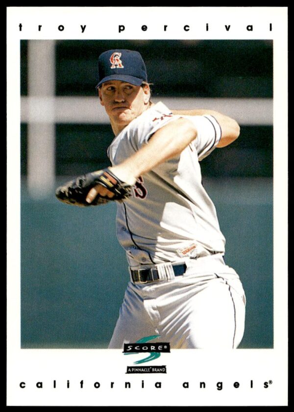 1997 Pinnacle Score Troy Percival #253 (Front)