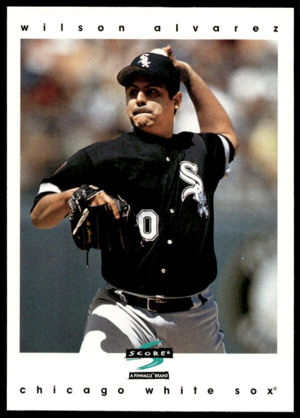 1997 Pinnacle Score Wilson Alvarez #9 (Front)