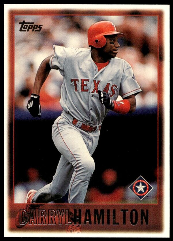 1997 Topps Series 1 Darryl Hamilton #194 (Front)