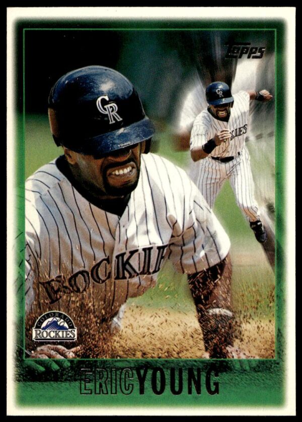 1997 Topps Series 1 Eric Young #71 (Front)