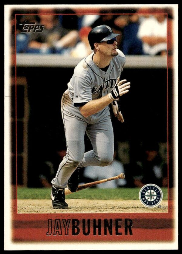 1997 Topps Series 1 Jay Buhner #40 (Front)