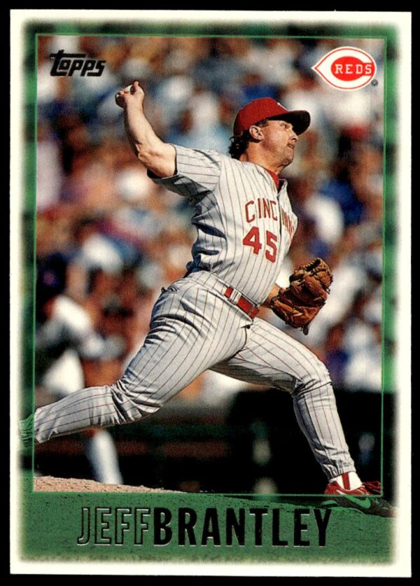 1997 Topps Series 1 Jeff Brantley #188 (Front)