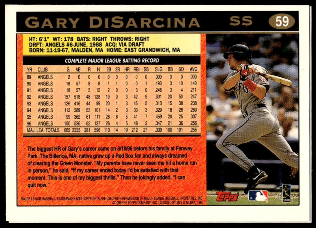 1997 Topps Series 1 Mark McGwire #62 (Back)