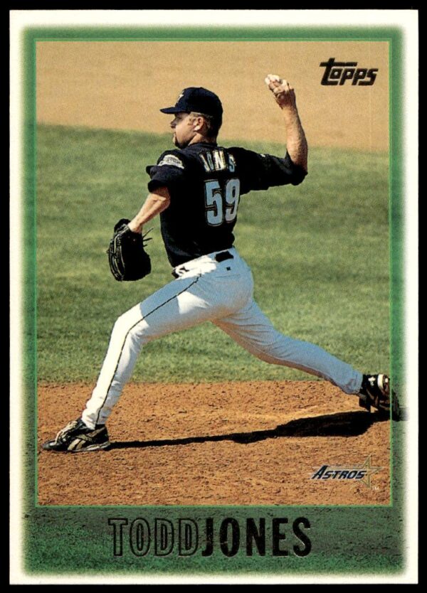 1997 Topps Series 1 Todd Jones #68 (Front)