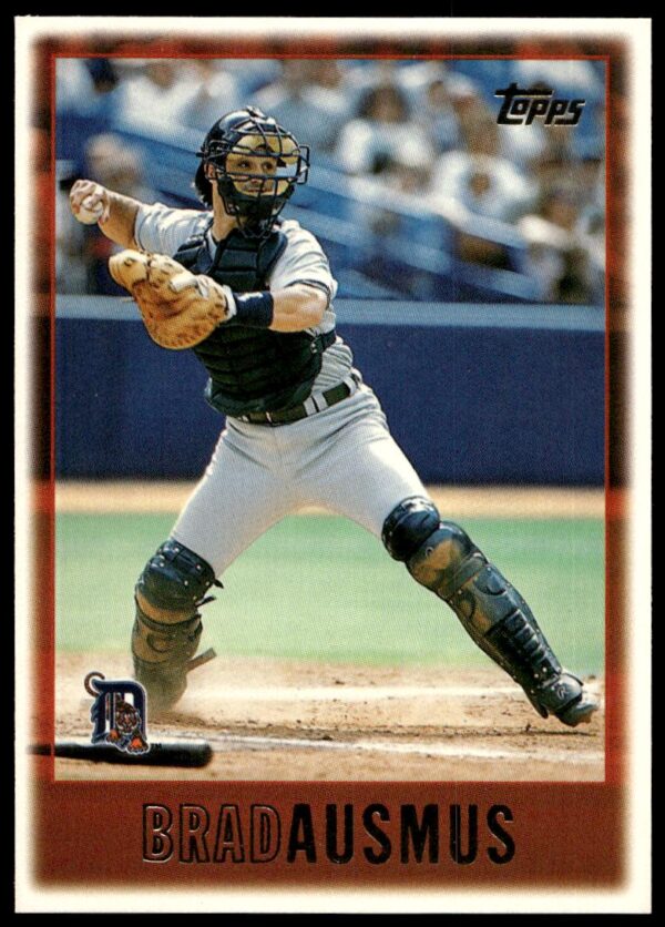 1997 Topps Series 2 Brad Ausmus #402 (Front)