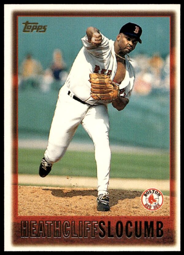 1997 Topps Series 2 Heathcliff Slocumb #379 (Front)