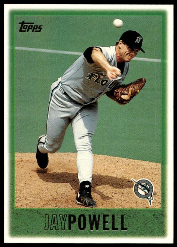 1997 Topps Series 2 Jay Powell #339 (Front)