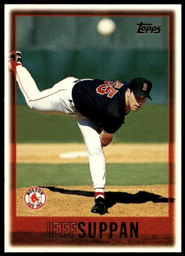 1997 Topps Series 2 Jeff Suppan #348 (Front)
