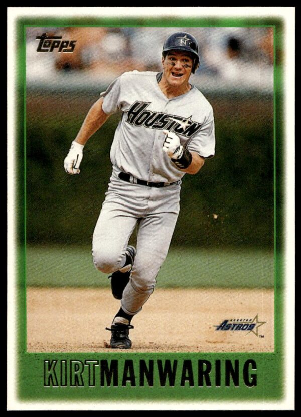 1997 Topps Series 2 Kirt Manwaring #364 (Front)