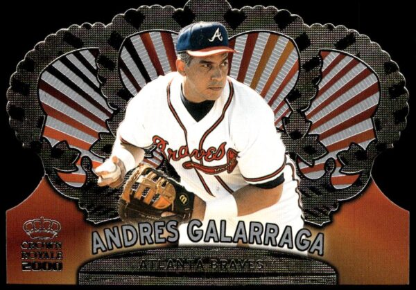 2000 Pacific Crown Royale Andres Galarraga #12 (Front)