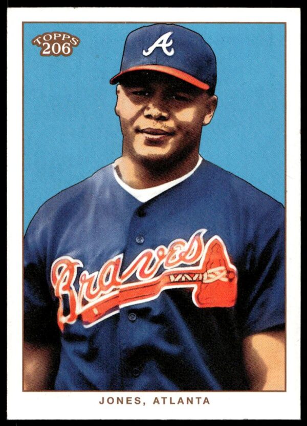 2002 Topps 206 Andruw Jones #194 (Front)