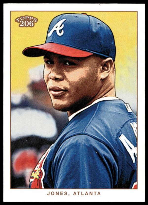 2002 Topps 206 Andruw Jones #88 (Front)