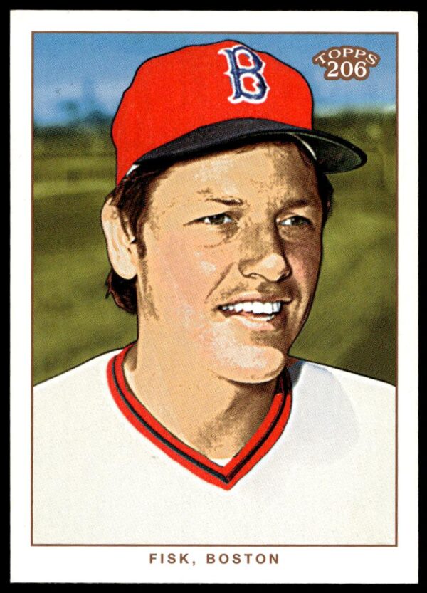 2002 Topps 206 Carlton Fisk #160 (Front)