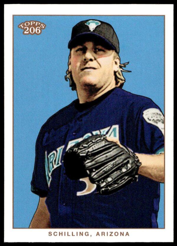 2002 Topps 206 Curt Schilling #16 (Front)
