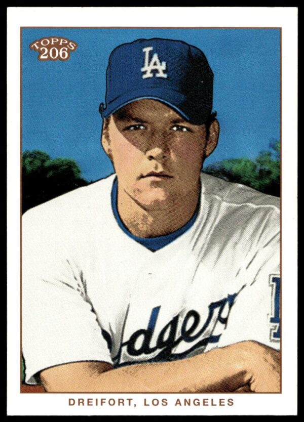 2002 Topps 206 Darren Dreifort #19 (Front)