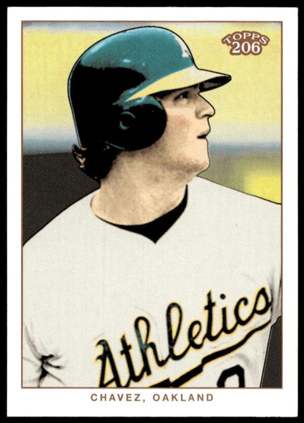 2002 Topps 206 Eric Chavez #81 (Front)