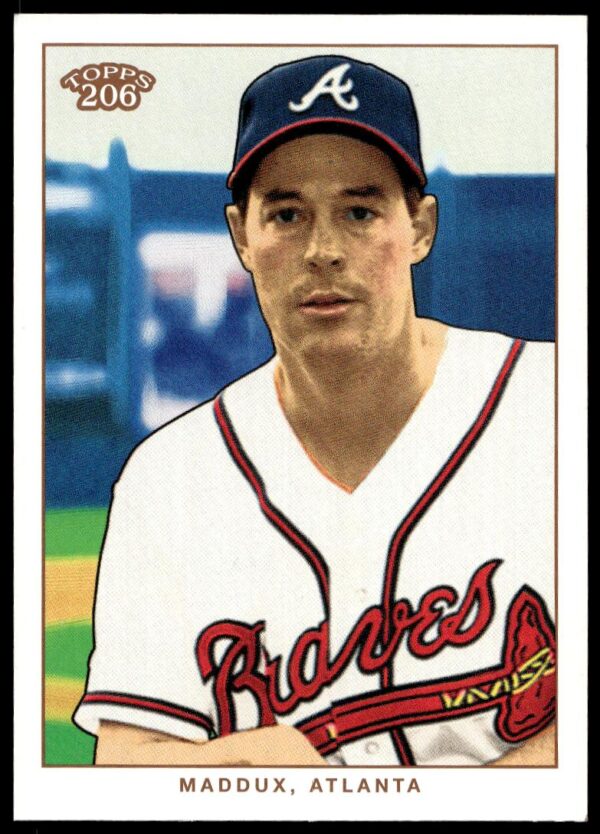 2002 Topps 206 Greg Maddux #9 (Front)
