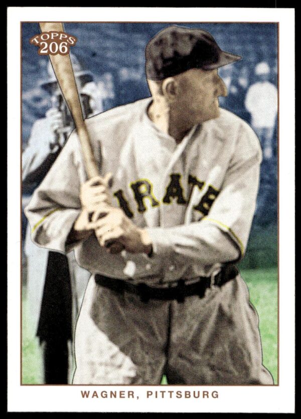 2002 Topps 206 Honus Wagner #298 (Front)