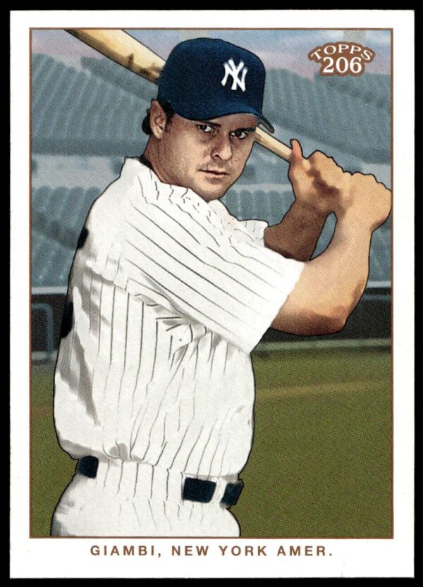 2002 Topps 206 Jason Giambi #204 (Front)