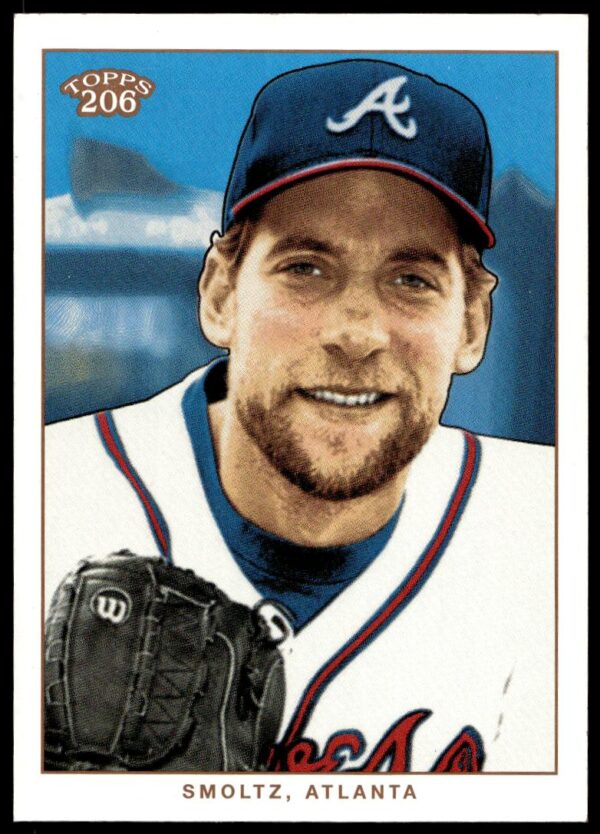 2002 Topps 206 John Smoltz #6 (Front)