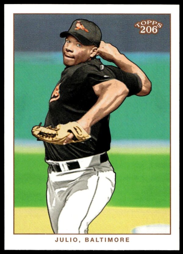 2002 Topps 206 Jorge Julio #143 (Front)