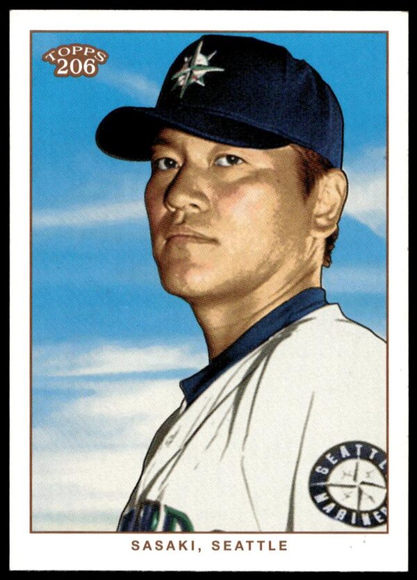 2002 Topps 206 Kazuhiro Sasaki #114 (Front)