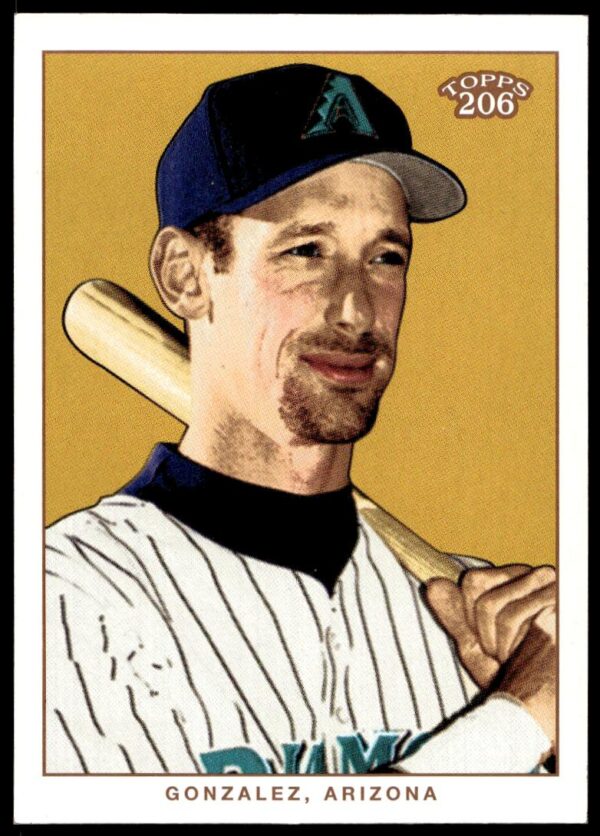 2002 Topps 206 Luis Gonzalez #35 (Front)