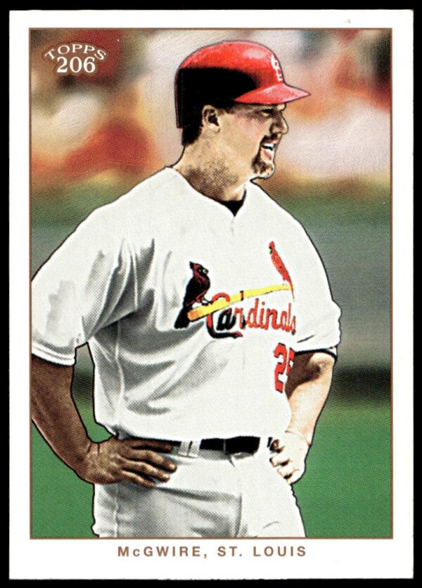 2002 Topps 206 Mark McGwire #100 (Front)