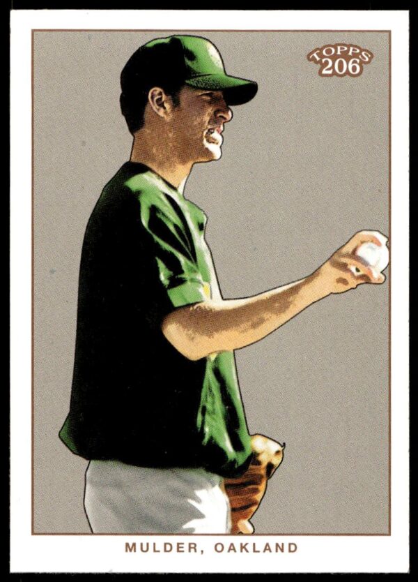 2002 Topps 206 Mark Mulder #182 (Front)