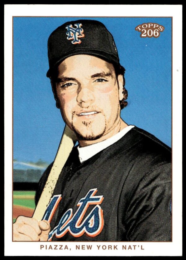 2002 Topps 206 Mike Piazza #82 (Front)