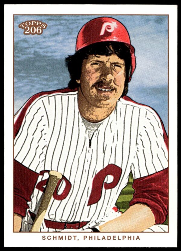 2002 Topps 206 Mike Schmidt #168 (Front)