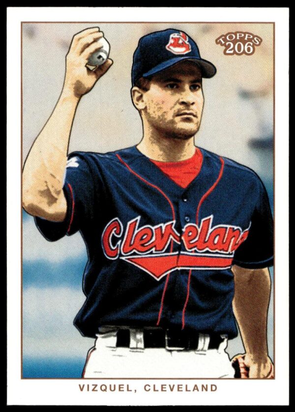 2002 Topps 206 Omar Vizquel #93 (Front)