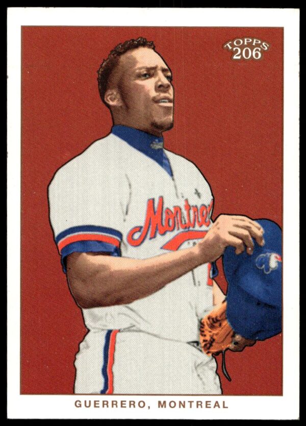 2002 Topps 206 Vladimir Guerrero #1 (Front)