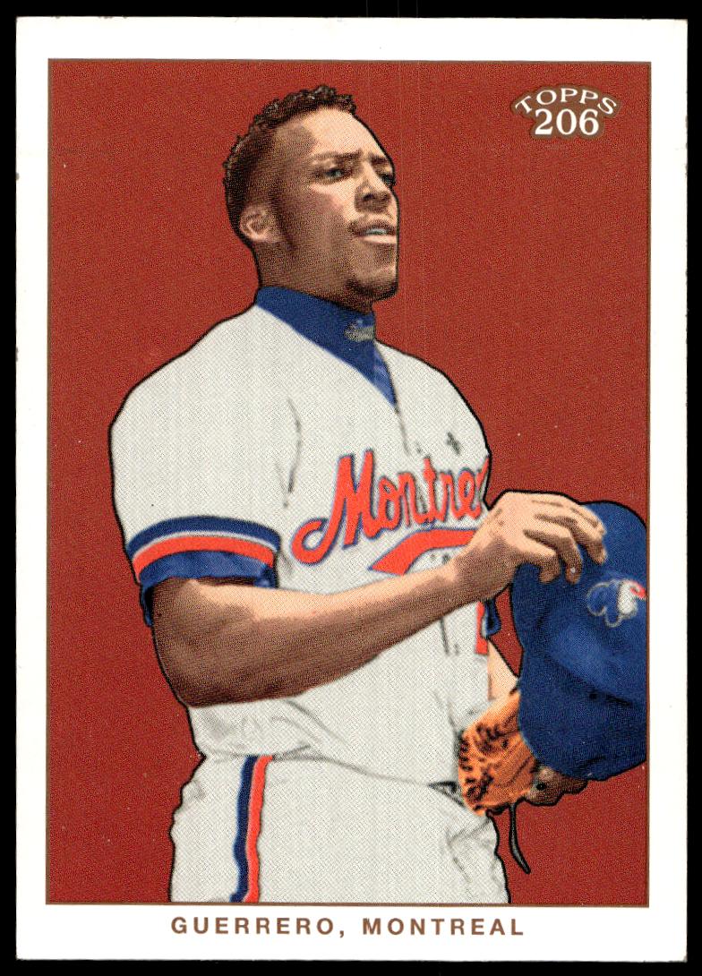 2002 Topps 206 Vladimir Guerrero #1 (Front)