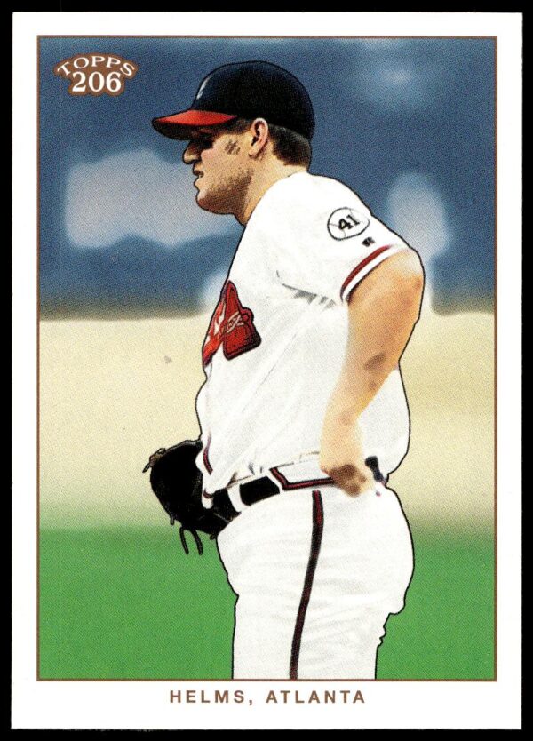 2002 Topps 206 Wes Helms #214 (Front)